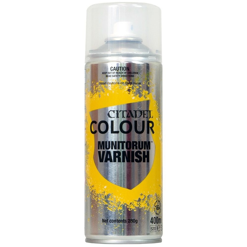 CITADEL COLOUR MUNITORUM VARNISH SPRAY