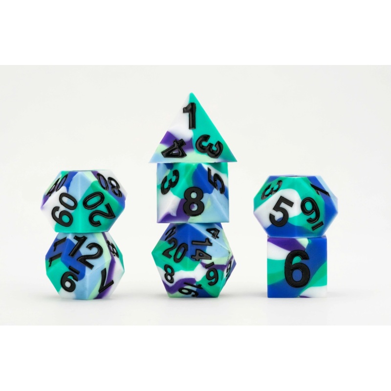 PRIDE SILICONE DICE SET: GAY MEN