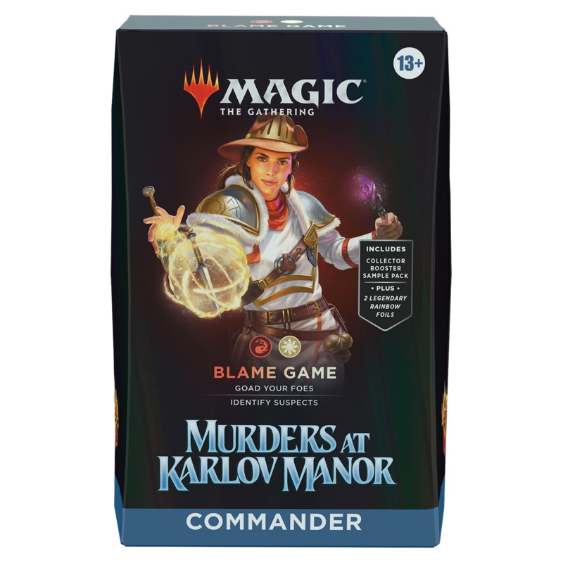 BLAME GAME COMMANDER DECK (MURDERS AT KARLOV MANOR)