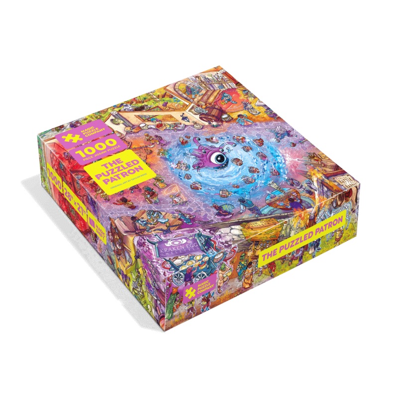THE PUZZLED PATRON 1000 PC