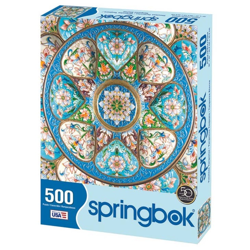 TIMELESS TURQUOISE 500PC PUZZLE