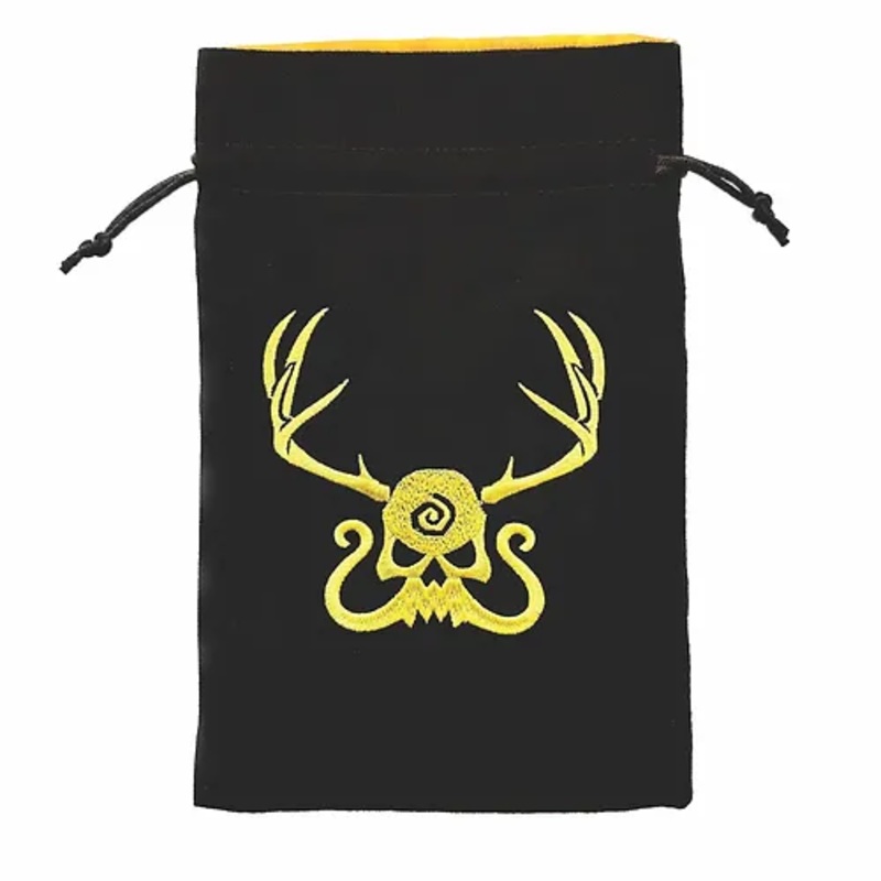 YELLOW KING DICE BAG