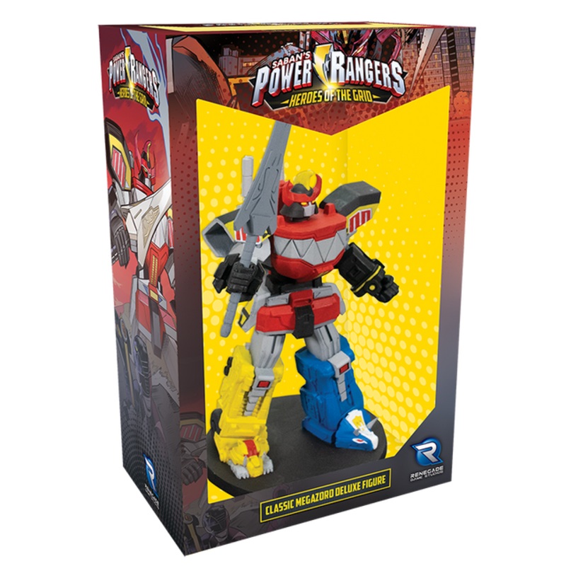 POWER RANGERS HEROES OF THE GRID DELUXE PAINTED MEGAZORD FIGURE