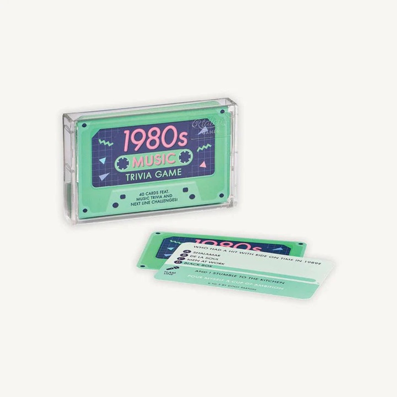 1980S MUSIC TRIVIA TAPES GAME