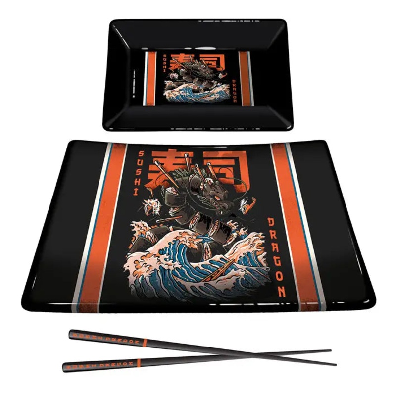 SUSHI DRAGON SUSHI SET BY ILUSTRATA