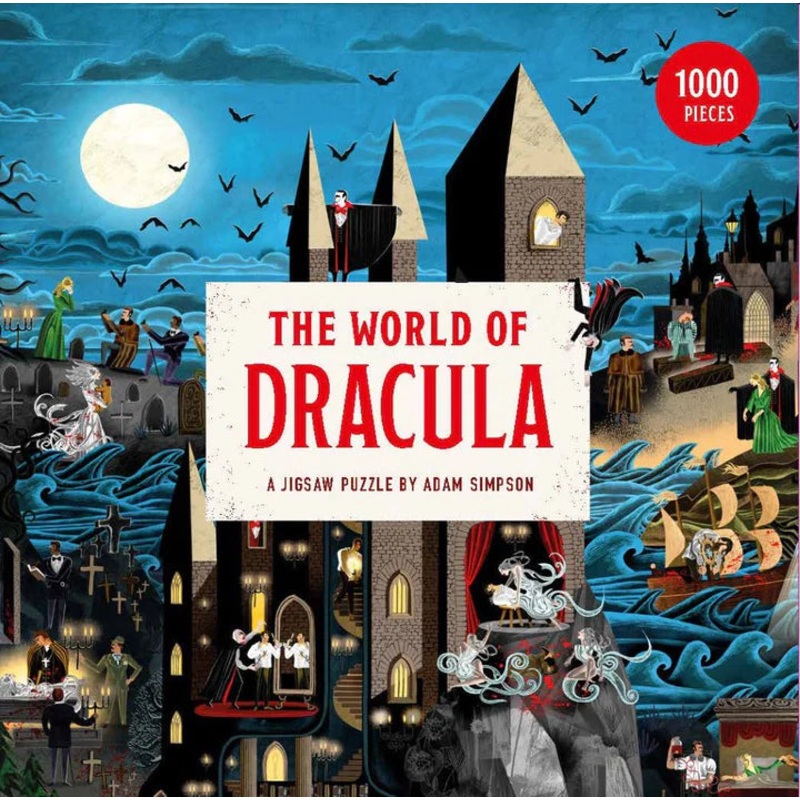 THE WORLD OF DRACULA 1000 PIECE JIGSAW PUZZLE