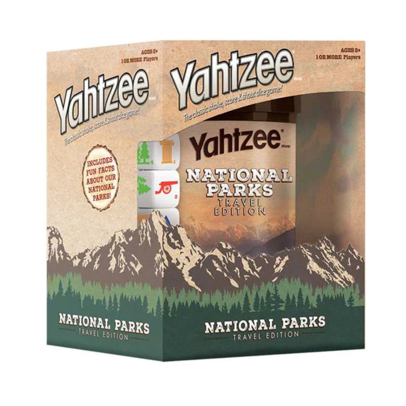 YAHTZEE NATIONAL PARKS TRAVEL EDITION