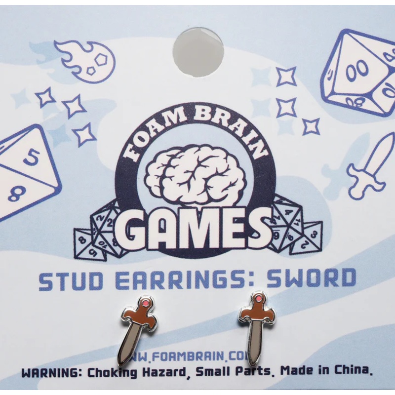 SWORD STUD EARRINGS