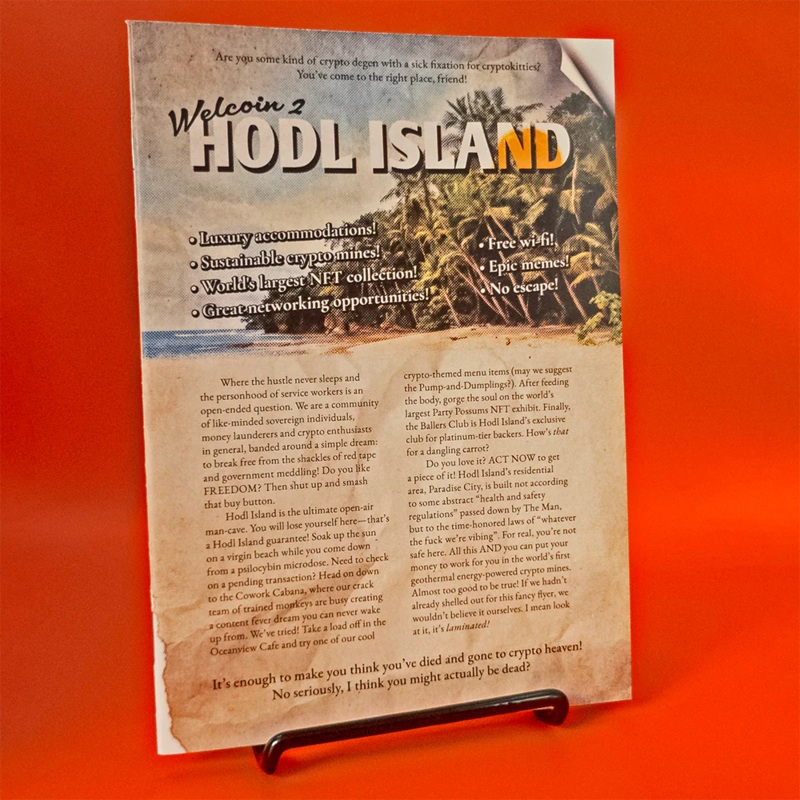 TROIKA! WELCOIN 2 HODL ISLAND