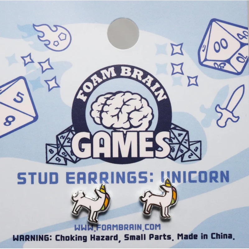 UNICORN STUD EARRINGS