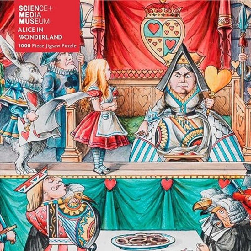 ALICE IN WONDERLAND QUEEN OF HEARTS 1000PC JIGSAW PUZZLE