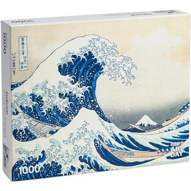 HOKUSAI THE GREAT WAVE 1000PC PUZZLE