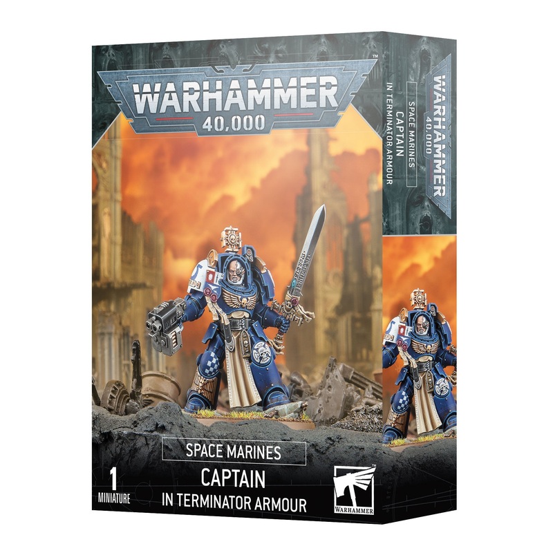 SPACE MARINE CAPTAIN IN TERMINATOR ARMOR