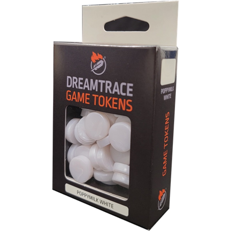 DREAMTRACE GAMING TOKENS: POPPYMILK WHITE