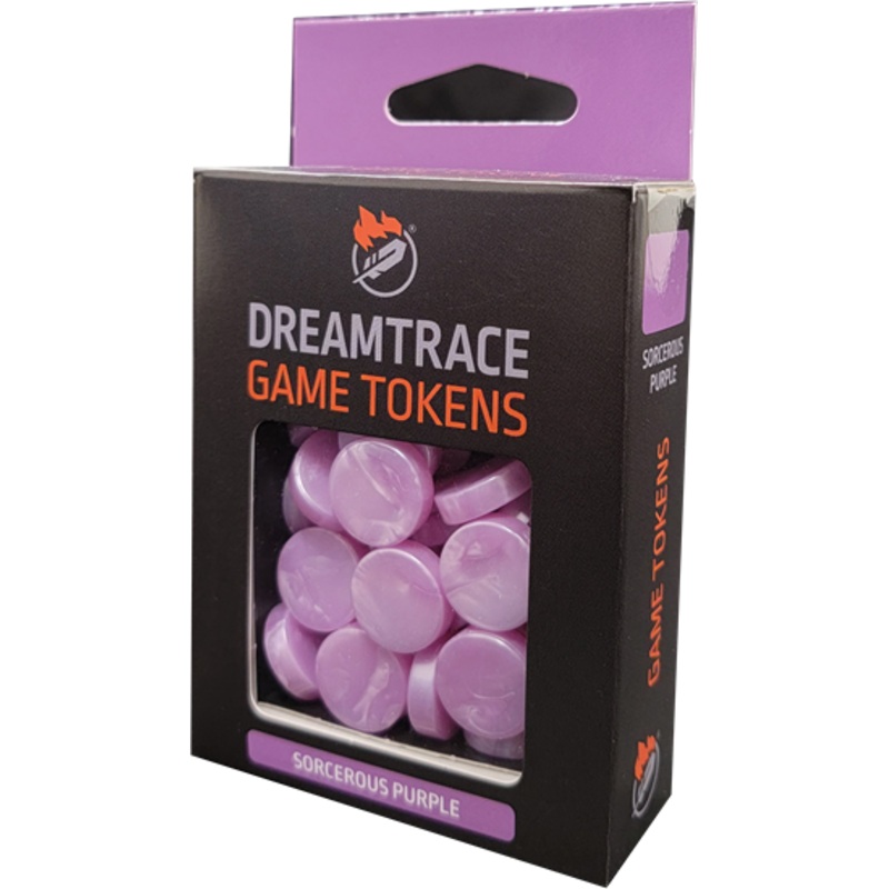 DREAMTRACE GAMING TOKENS: SORCEROUS PURPLE