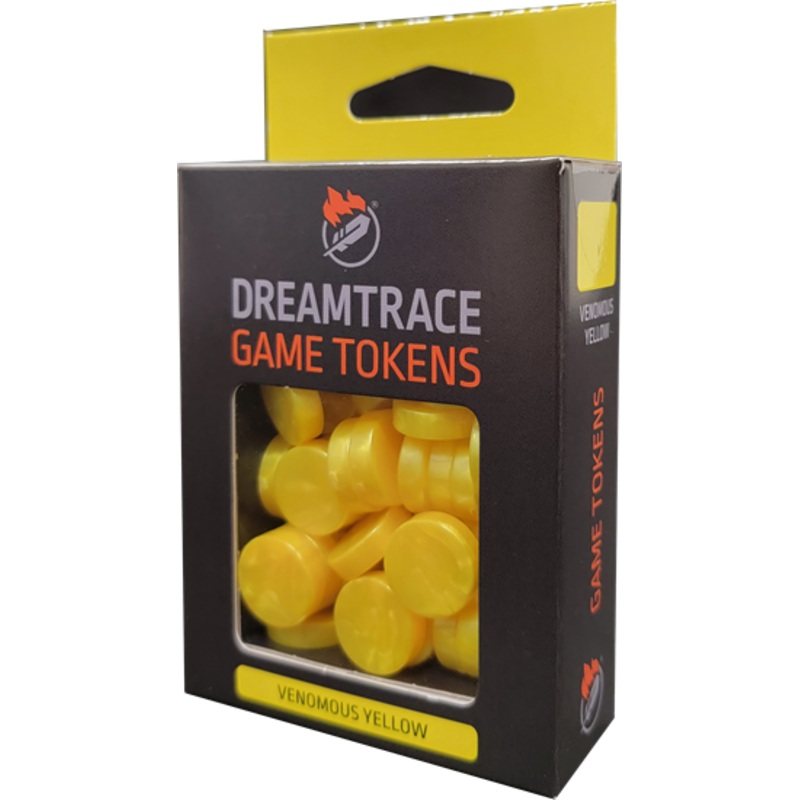 DREAMTRACE GAMING TOKENS: VENOMOUS YELLOW