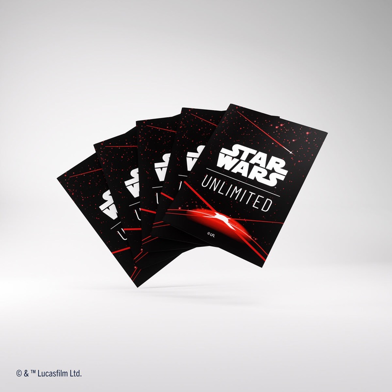 Star Wars Unlimited Art Sleeves Space Red