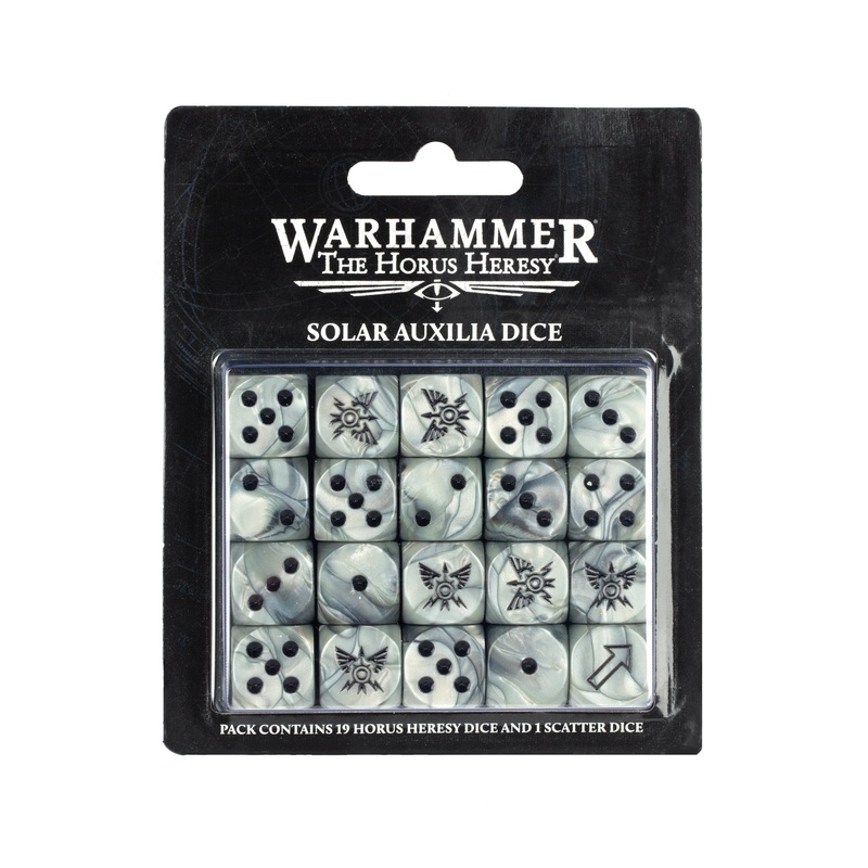HORUS HERESY SOLAR AUXILIA DICE SET