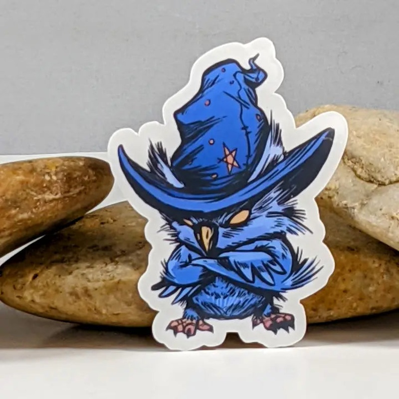 WIZARD CROW RPG STICKER