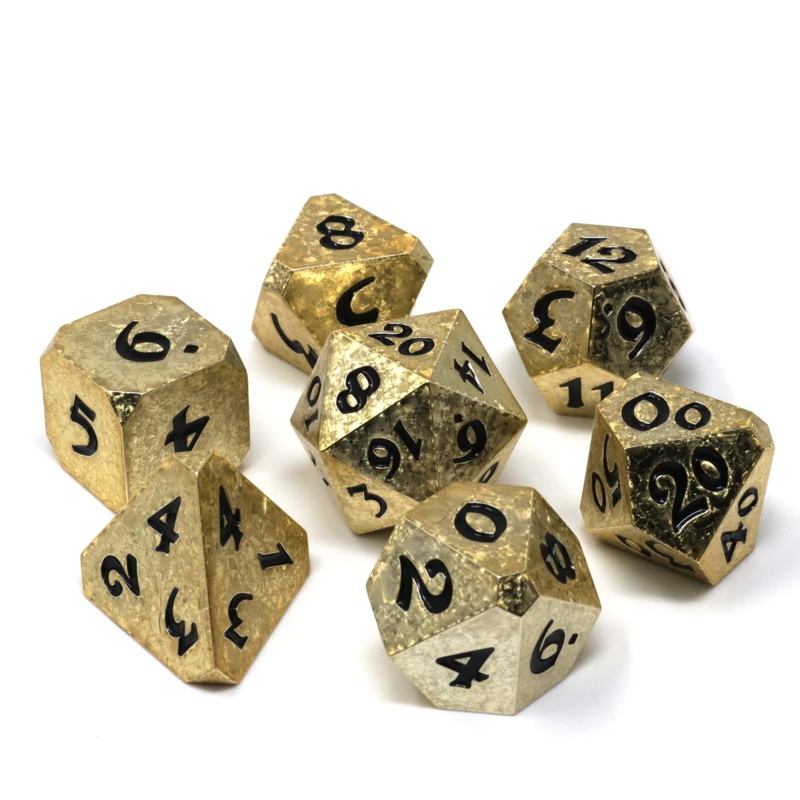 SUNSHARD 7PC RPG DICE SET