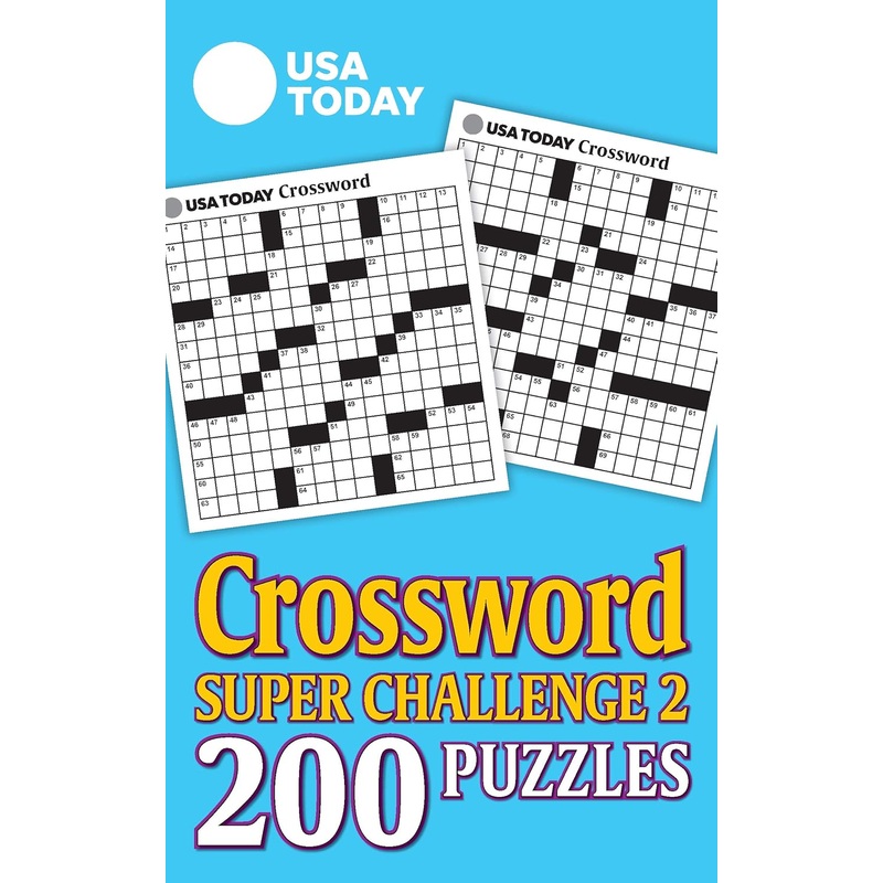 USA TODAY CROSSWORD SUPER CHALLENGE 2 PUZZLE BOOK