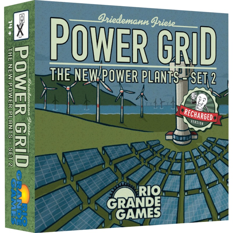 POWER GRID NEW POWER PLANT CARDS SET 2