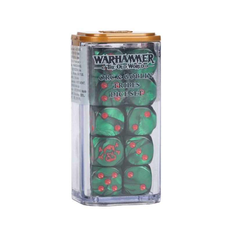 THE OLD WORLD ORC & GOBLIN TRIBES DICE