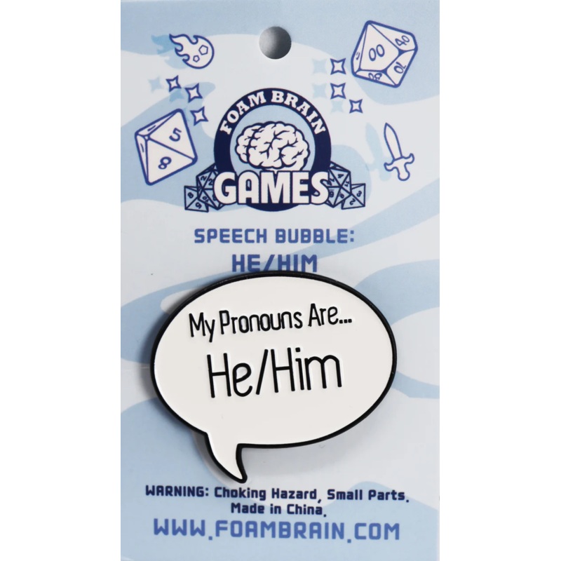 HE/HIM PRONOUN ENAMEL PIN