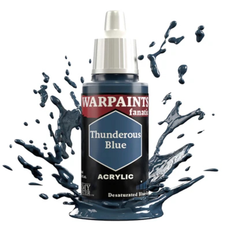 WARPAINT FANATIC THUNDEROUS BLUE