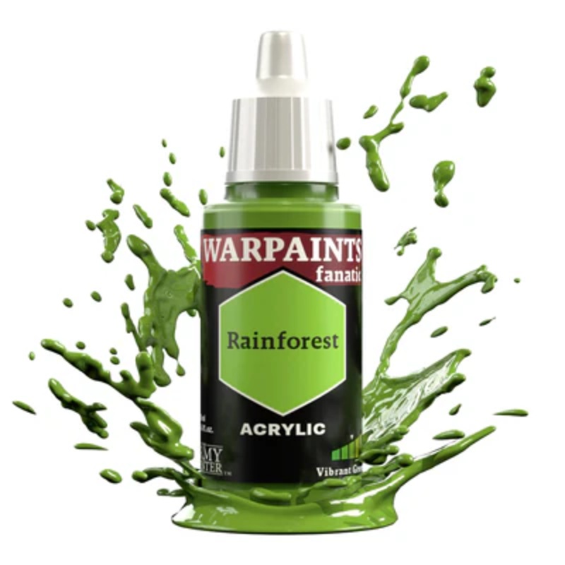 WARPAINT FANATIC RAINFOREST