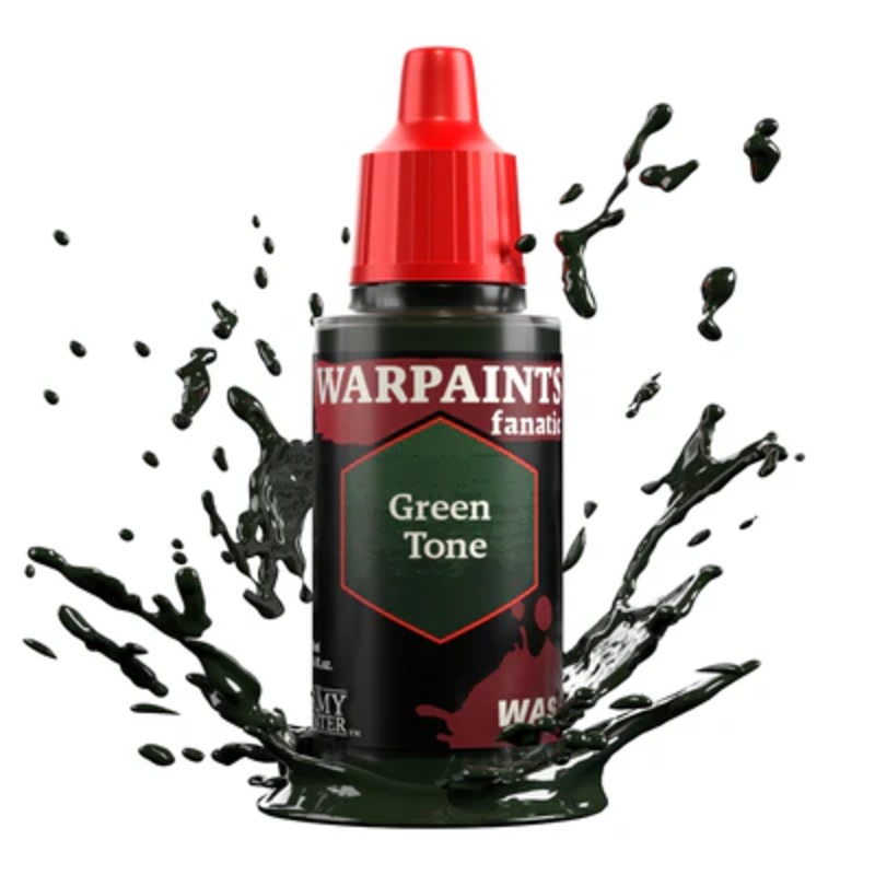 WARPAINT FANATIC WASH GREEN TONE