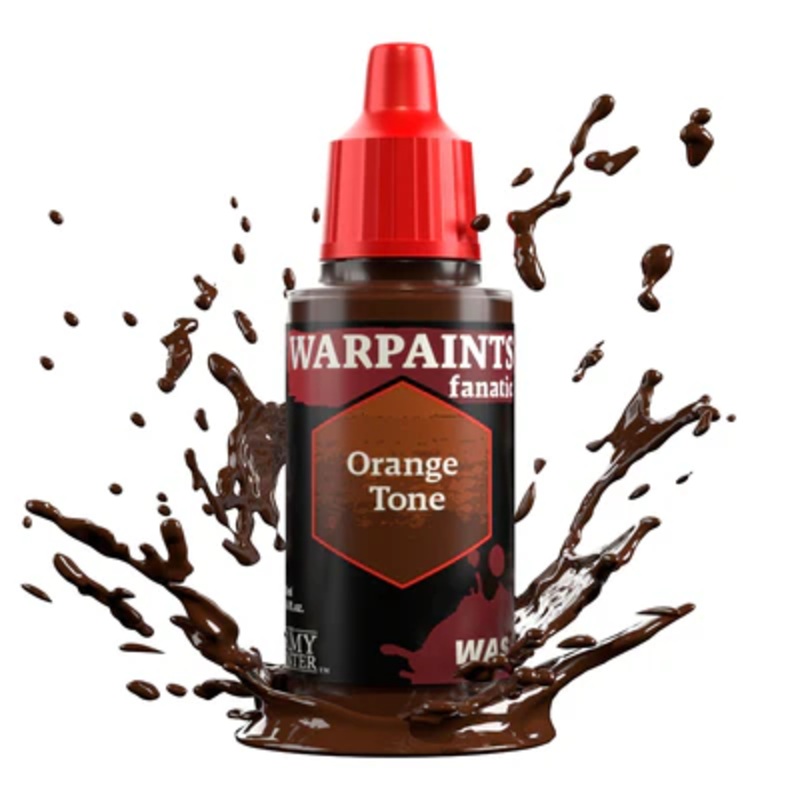 WARPAINT FANATIC WASH ORANGE TONE