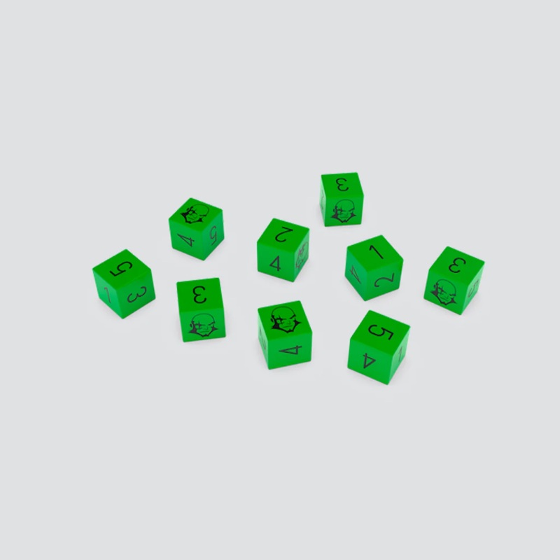 COWBOY BEBOP RPG DICE SET: JET BLACK