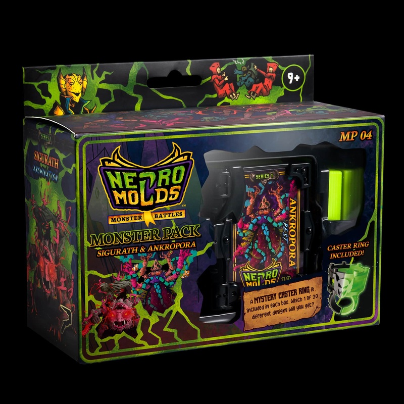 NECROMOLDS MONSTER PACK 4 SIGURATH & ANKROPORA