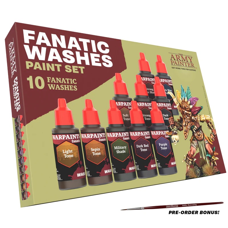 WARPAINTS FANATIC WASHES SET