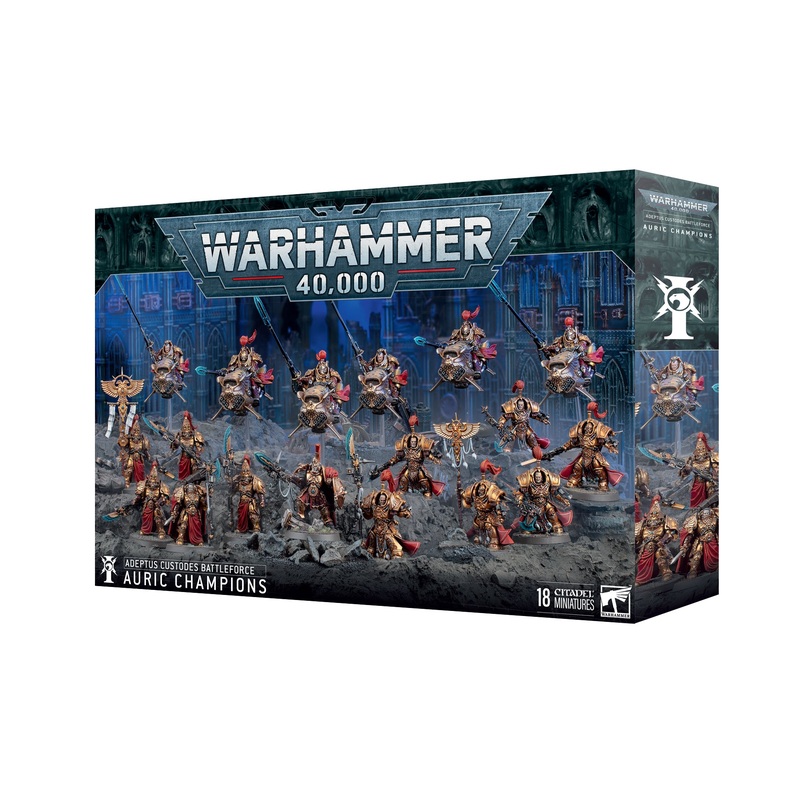 ADEPTUS CUSTODES BATTLEFORCE AURIC CHAMPIONS