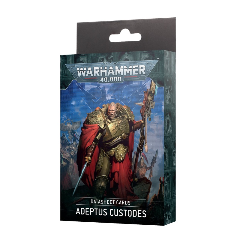ADEPTUS CUSTODES DATASHEET CARDS 10E
