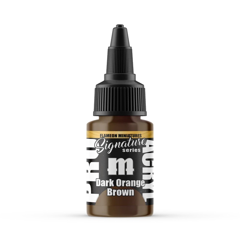 DARK ORANGE BROWN