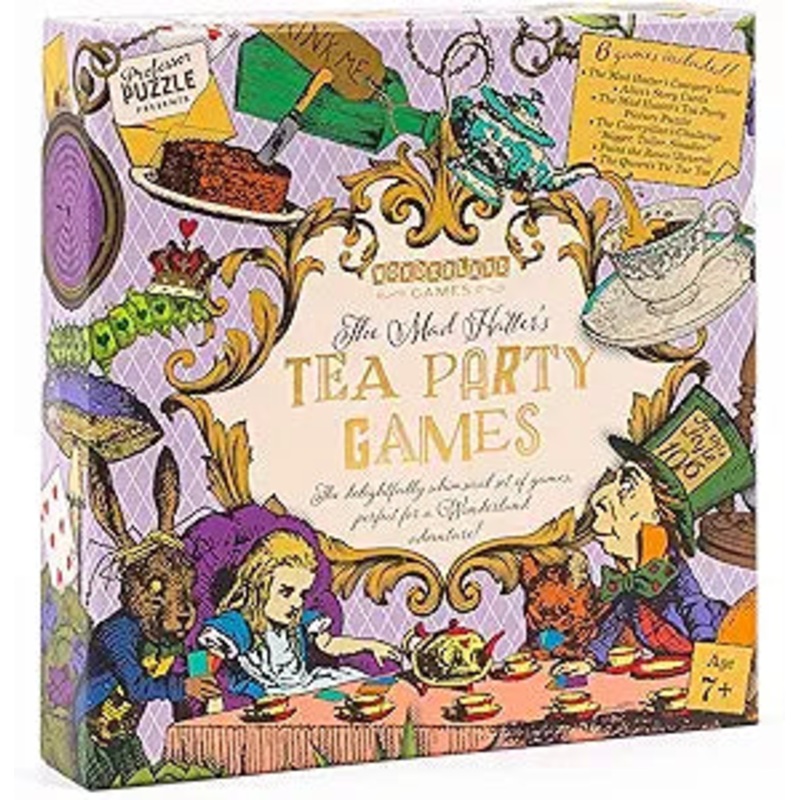 THE MAD HATTER'S TEA PARTY GAMES (6 GAMES IN ONE!)