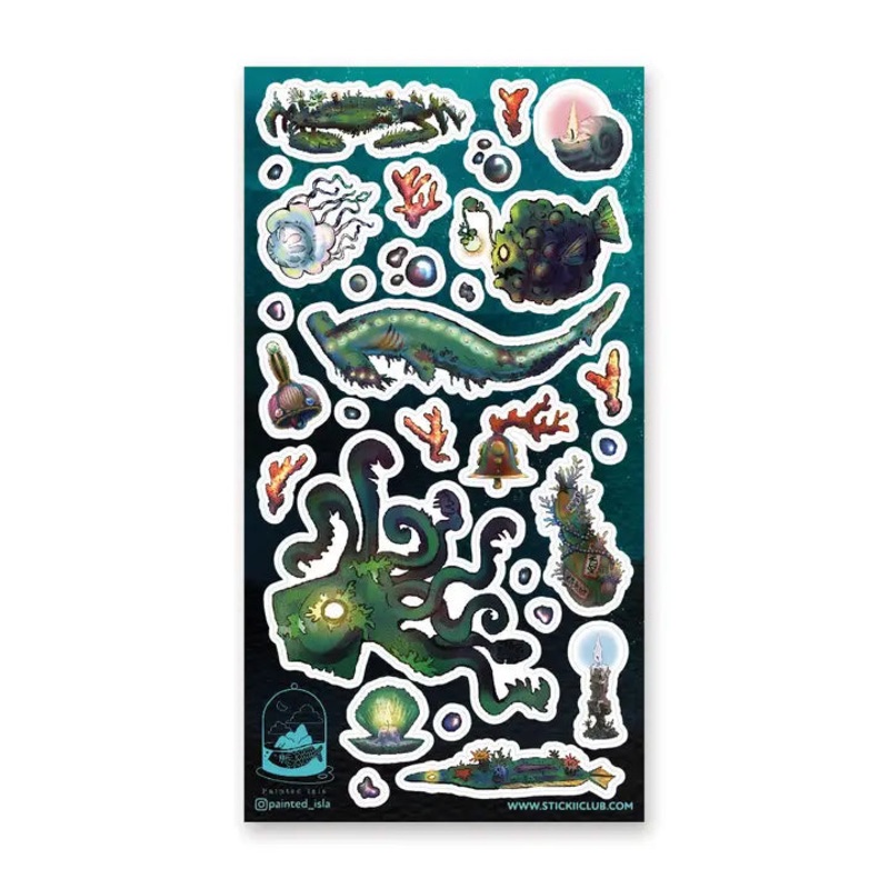INTO THE DEEP STICKER SHEET