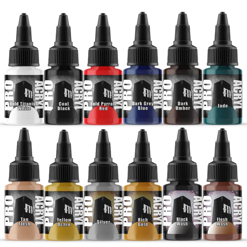 PRO-ACRYL STARTER PAINT SET