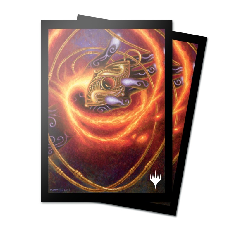 RUBY MEDALLION DECK SLEEVES (100)