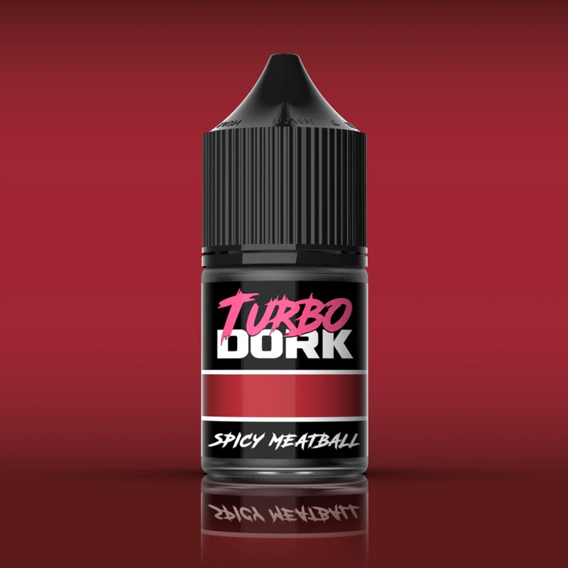 METALLIC ACRYLIC SPICY MEATBALL