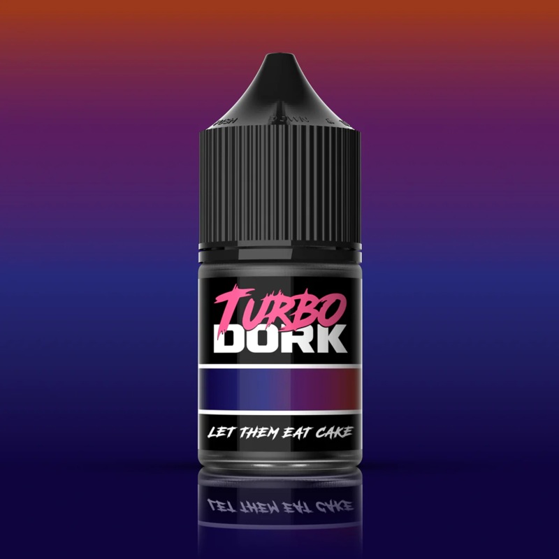 TURBOSHIFT ACRYLIC LET THEM EAT CAKE
