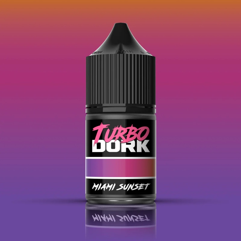 TURBOSHIFT ACRYLIC MIAMI SUNSET