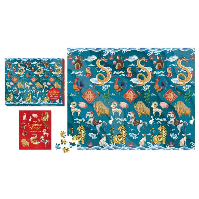 CHINESE ZODIAC 500 PC PUZZLE