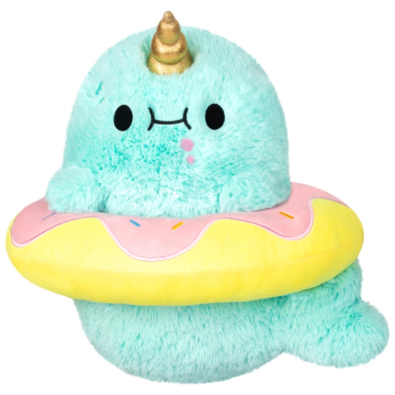 SQUISHABLE MINI NARWHAL IN DONUT