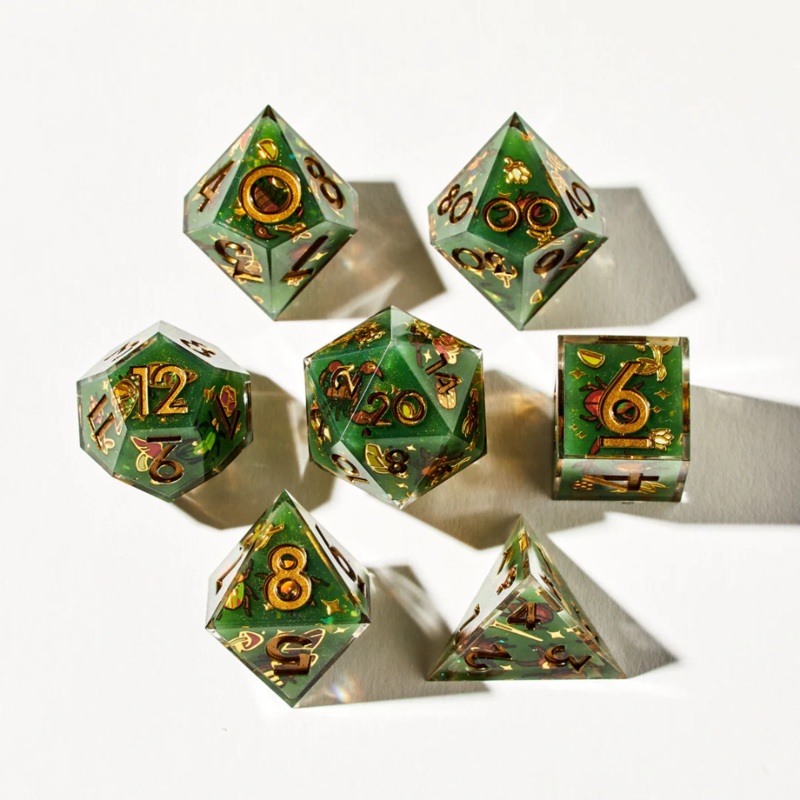 DISPEL CREEPY CRAWLIES ICONIC 7PC DICE SET