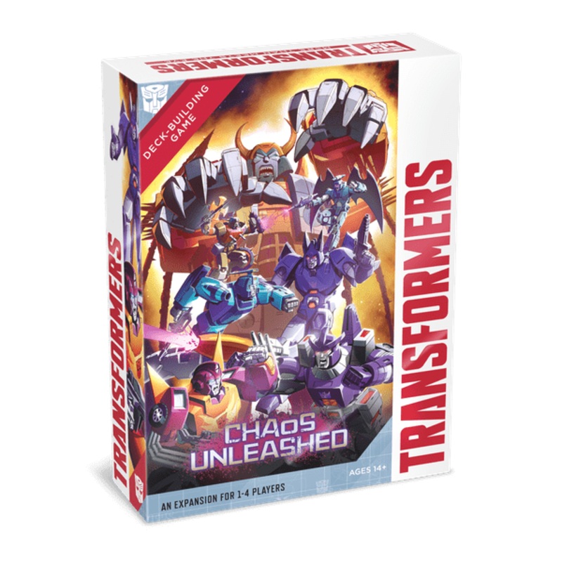 TRANSFORMERS DECK BUILDING GAME CHAOS UNLEASHED