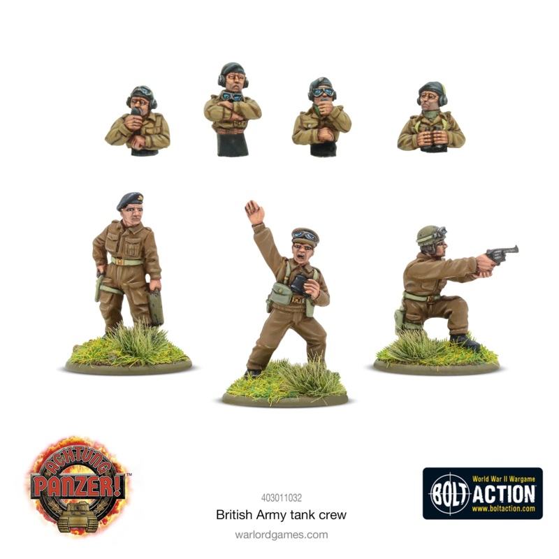 ACHTUNG PANZER! BRITISH TANK CREW